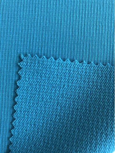 SX-HY  HY2176  格子登山布  92%P  8%SP  200gsm 正面照